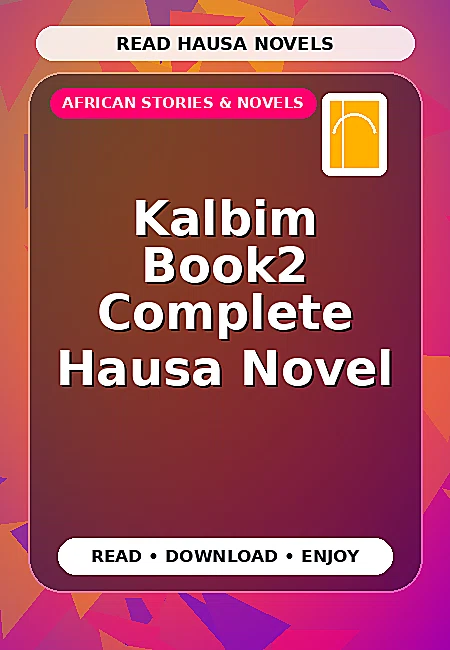 Kalbim Book2 Complete Hausa Novel