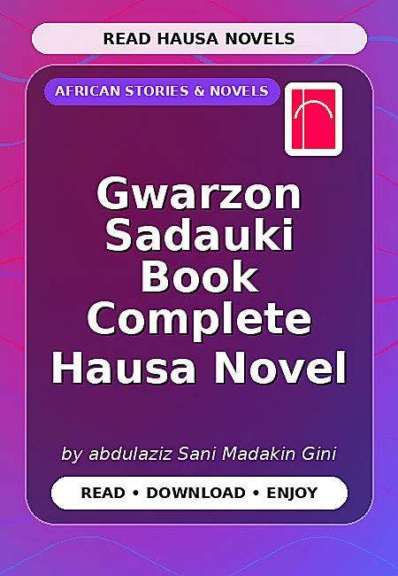 Gwarzon Sadauki Book Complete Hausa Novel